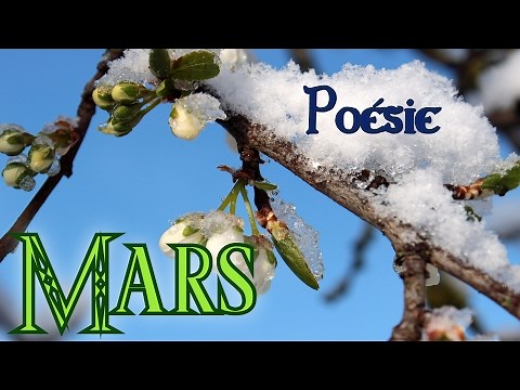 French Poem ⛅ Mars de Maurice Carême ⛅