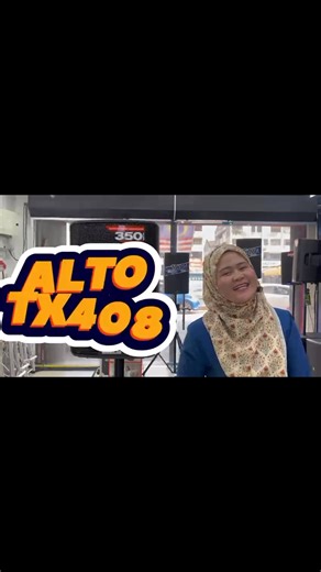  New Arrival: Alto TX408 Active 8” Speaker!  Experience powerful...