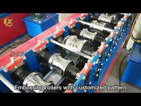 Customized design roller shutter slat roll forming machine made in China