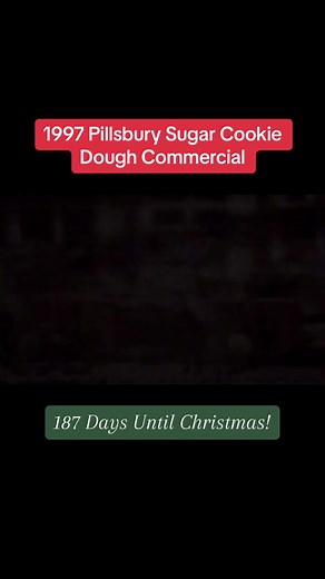1997 Commercial for Pillsbury Sugar Cookie Dough feat. The Pillsbury Dough Boy. #holiday #throwback #holidayvibes #80s #90s #2000s #spring #vintage #retro #trending #funny #love #fyp #interactive #viral #popular #vintagecommercials #christmas #movie #taylorswift #summer #summervibes #christmastiktok #vibes #food #foodie #sweats #harrystyles #juneteenth #june #pridemonth #pride