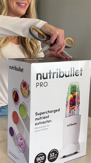 Come unbox our tried and true nutribullet Pro 900! ✨Get the most out of your ingredients with this compact powerhouse!