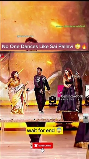Sai Pallavi Stage Dance 🔥 #shorts#saipallavi #entertainment#trending#ytshorts#reels