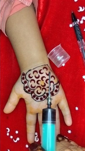 Ramzan Special mehandi design 🌙 ⭐#hennadesigns #hennastencilsindia #mehndidesign #mehndi