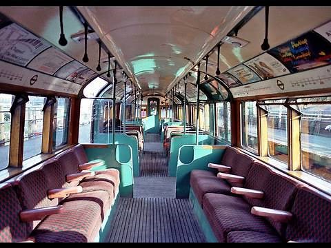 Inside The 1938 Tube Stock Train