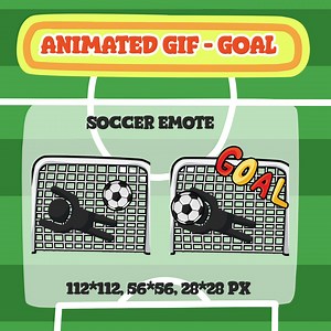 Animated Goal Soccer - Score a Goal Animated Gifs , Goal Sport Emoted ,soccer Emoted, Goal Soccer , Emoted for Soccer Lover. - Etsy Canada