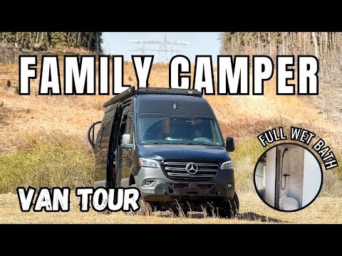 MUST SEE VAN TOUR! | SKYLINE Build Tour