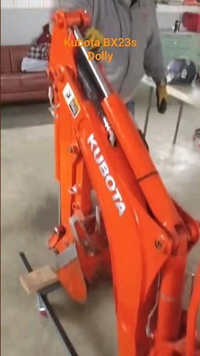 Kubota BX23s Dolly Fix and Backhoe Removal