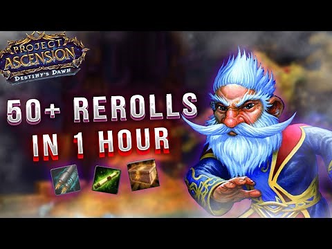 I Found The Best Reroll Farm On Project Ascension! | 50+ Scrolls of Fortune Per Hour | Season 9