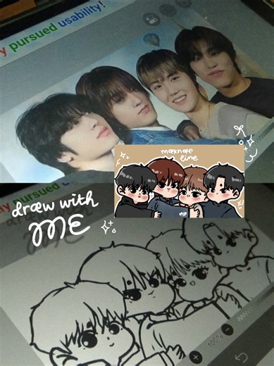 Drawing TREASURE's Maknae Line: A Creative Illustration