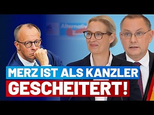 Merz has failed as Chancellor! - Press conference of the AfD parliamentary group!