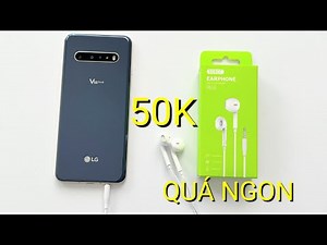 Tai nghe ROBOT RE10 giống iphone giá siêu rẻ, chưa tới 50K quá NGON!!!