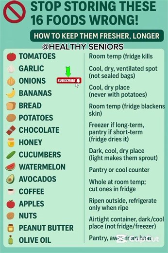 Stop Storing These 16 Foods Wrong! 🛑 | Food Storage Tips to Keep Them Fresh