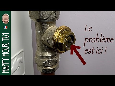 Relancer un radiateur qui ne fonctionne plus MALGRE LA PURGE !