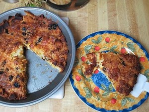 Parole Pie, quick easy " Impossible Pie" Bisquick dessert