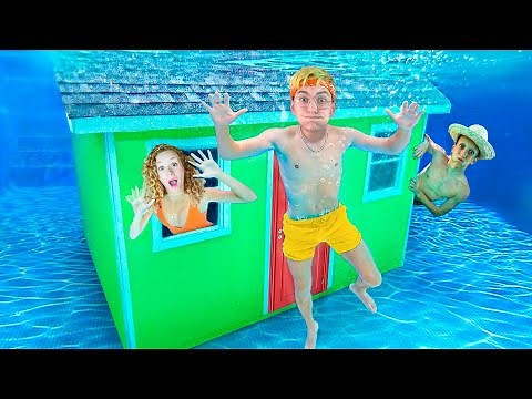 VIVERE in una CASA SOTT'ACQUA per 24 ORE