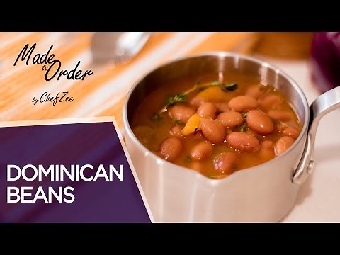 Easy Dominican Beans | Habichuelas Guisadas Dominicana | Made to Order | Chef Zee Cooks
