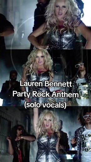 Lauren Bennett - Party Rock Anthem (Solo Vocals) #laurenbennett #GRL #LMFAO #partyrockanthem
