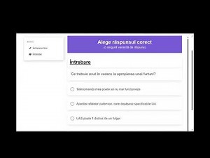 Examen Drona A1/A3 Romania