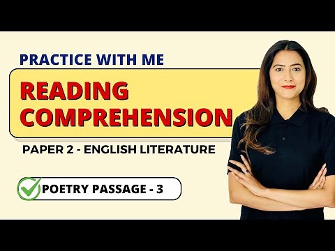 Reading Comprehension Practice - 3 | Step by Step Solution | Sunaina Jethani