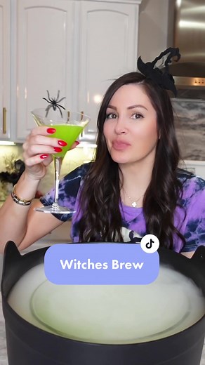 Halloween Bubbling Witches Brew Cocktail Recipe