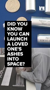 Sending ashes into space, a funeral alternative. “People that are choosing how they want a loved one’s life remembered, including their own, have a lot more options." Story: https://www.ktnv.com/news/national/heres-a-funeral-alternative-send-your-ashes-into-space | KTNV Channel 13 Las Vegas | Facebook