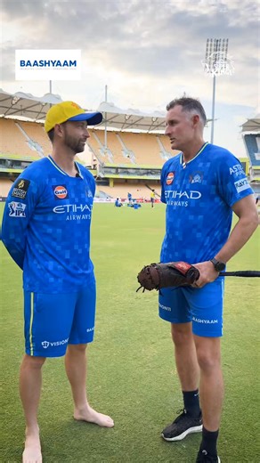 Taking over the mic with class! 🎙️✨ Get ready for a brand new episode of #MikeTesting123, this time with Devon! 🦁🥳 Coming 🔜 #WhistlePodu | Chennai Super Kings