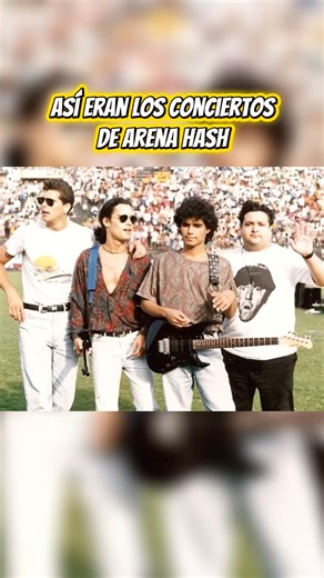 Los conciertos de Arena Hash solían ser un sold out absoluto. 🔥 #rockperuano #musicaperuana