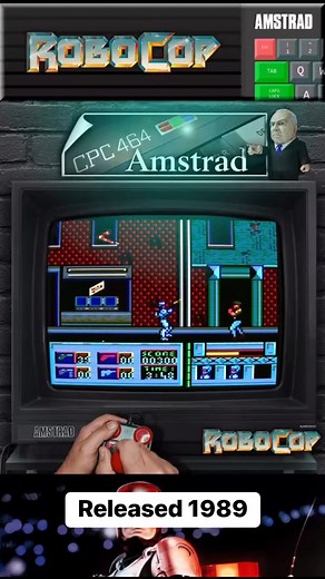 30K views · 575 reactions | Robocop - The Future of Law Enforcement (Amstrad CPC) #amstrad #amstradcpc #retrogaming #robocop #deltacity #videogame #nostalgia #ed209 | Classic Replay | Facebook