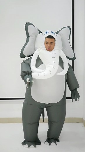 Fun Inflatable Elephant Costume for Halloween