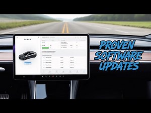 Demonstration showing how Teslas software updates turn your car into a totally different car WOW!