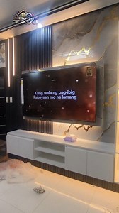 TV Console Project in Sta. Barbara Pangasinan #Pangasinan #tvconsole #tvshow #tv #bosstavj #EntertainmentSetup #SmartTV #HomeImprovement #interiordesign | Boss Tavj