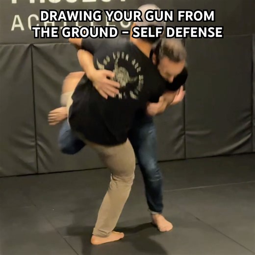 Drawing Your Gun From The Ground – Self Defense #shorts