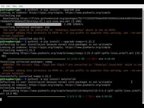 Install OpenCV & Mediapipe on Raspberry Pi 4B