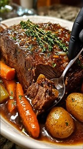 73K views · 629 reactions | German Sauerbraten Ingredients For the Marinade 2 cups beef broth 1 cup red wine vinegar (or a mix of red wine vinegar + water) ...... Full Recipe in Coʍmеոτ  | Easy Cooking Recipes | Facebook