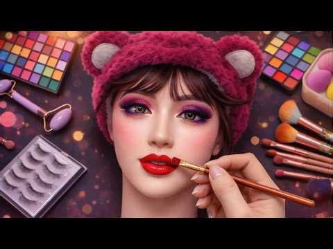 ASMR Makeup on Mannequin. (No Talking)