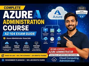 Azure Administrator Full Course 2026 | AZ-104 Complete Hands-on Training | Microsoft Azure