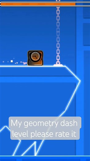 day one creating a level on geometry dash