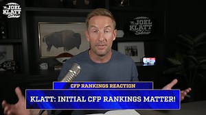 4.2K views · 60 reactions | "Everyone is going to tell you on social media that these CFP rankings don't matter and I couldn't disagree more." - Joel Klatt on the first College Football Playoff rankings | The Joel Klatt Show: A College Football Podcast | Facebook