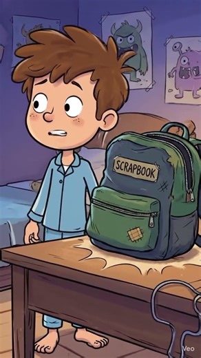 The Laughing School Bag 👻 | Kids Horror Cartoon Story #shorts