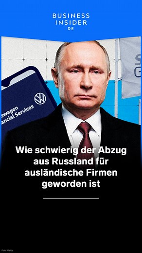 2K views · 4 comments | Mit dem Beginn des russischen Angriffskrieg auf die Ukraine haben sich immer mehr ausländische Firmen aus Russland zurückgezogen. Doch über die Zeit ist das schwieriger geworden. Der Grund: Die Regeln für einen Abzug haben sich laut Experten verschärft. Fotos: Getty Images / Picture Alliance | Business Insider Deutschland | Facebook