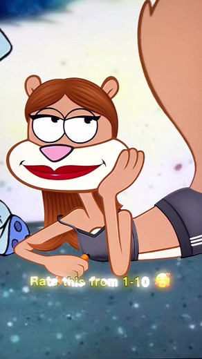 Sandy Cheeks: Before or After Drawing? 🥰