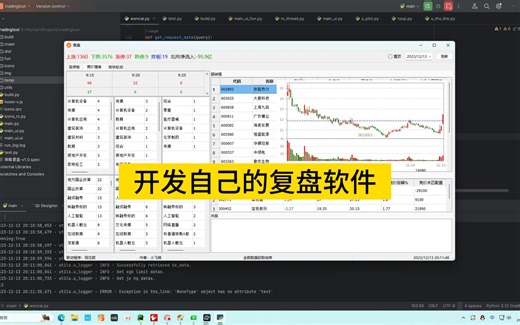 复盘软件-QTableWidget上方显示图片