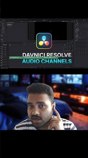 Audio Channel Fix in Davinci Resolve