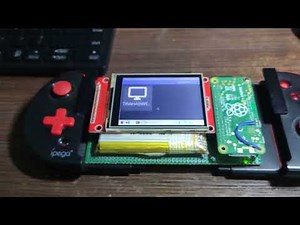 DIY a AIO PC - handheld (Raspberry Pi zero 2 W), youtube, KODI 1080p, moonlight game streaming test
