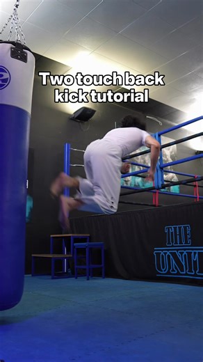 Want to learn the two touch back kick? #martialarts #taekwondo #muaythai #boxing #kickboxing