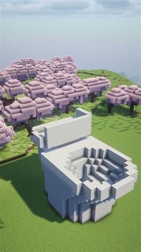 This Skibidi Toilet Minecraft Build is INSANE 🚽 #shorts #minecraft