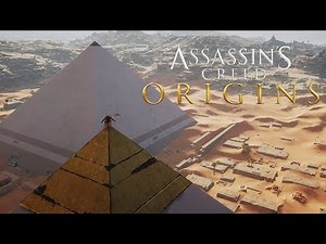 Assassin's Creed Origins Gameplay - Climbing The Great Pyramid (Viewpoint)
