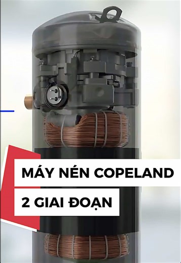 Máy nén Copeland 2 giai đoạn cho Inveter & Mono