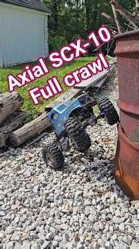 Axial SCX-10 Wood Pile Crawl.