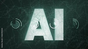 Data and report statistics, animation with graph diagrams.